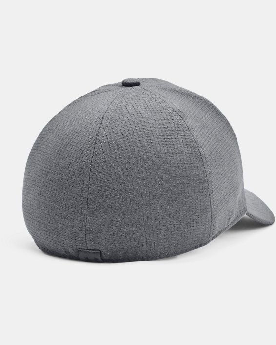 Men's UA Iso-Chill ArmourVent™ Stretch Hat, Gray, pdpMainDesktop image number 1